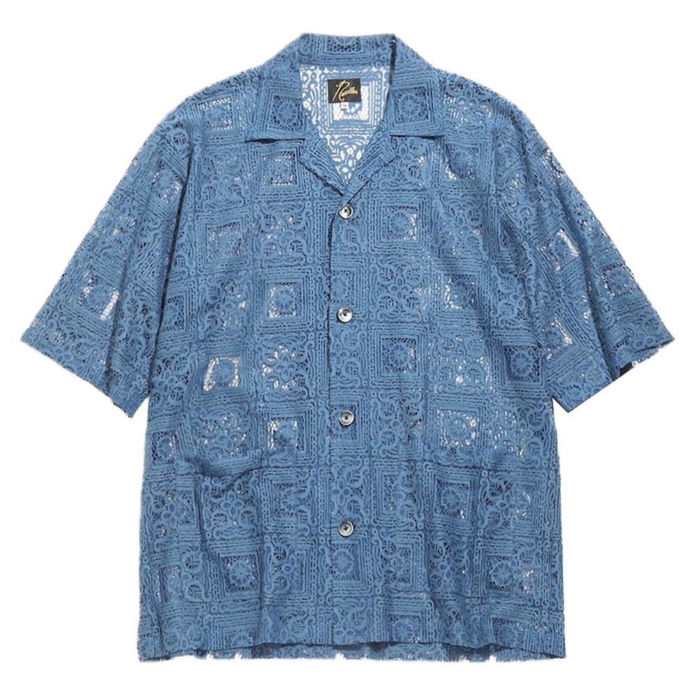 NEEDLES Cabana Shirt - C/PE Lace Cloth / Square 